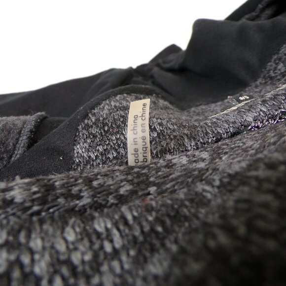 Steve Madden Heather Grey Charcoal Trench Coat Belted Size S #939 - Picture 4 of 9